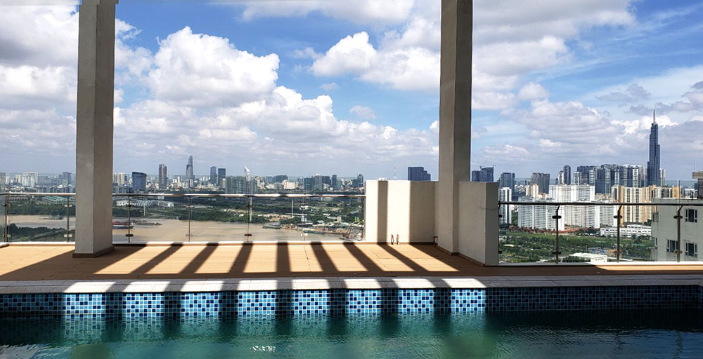 Penthouse Diamond Island with direct view of Saigon River and CBD