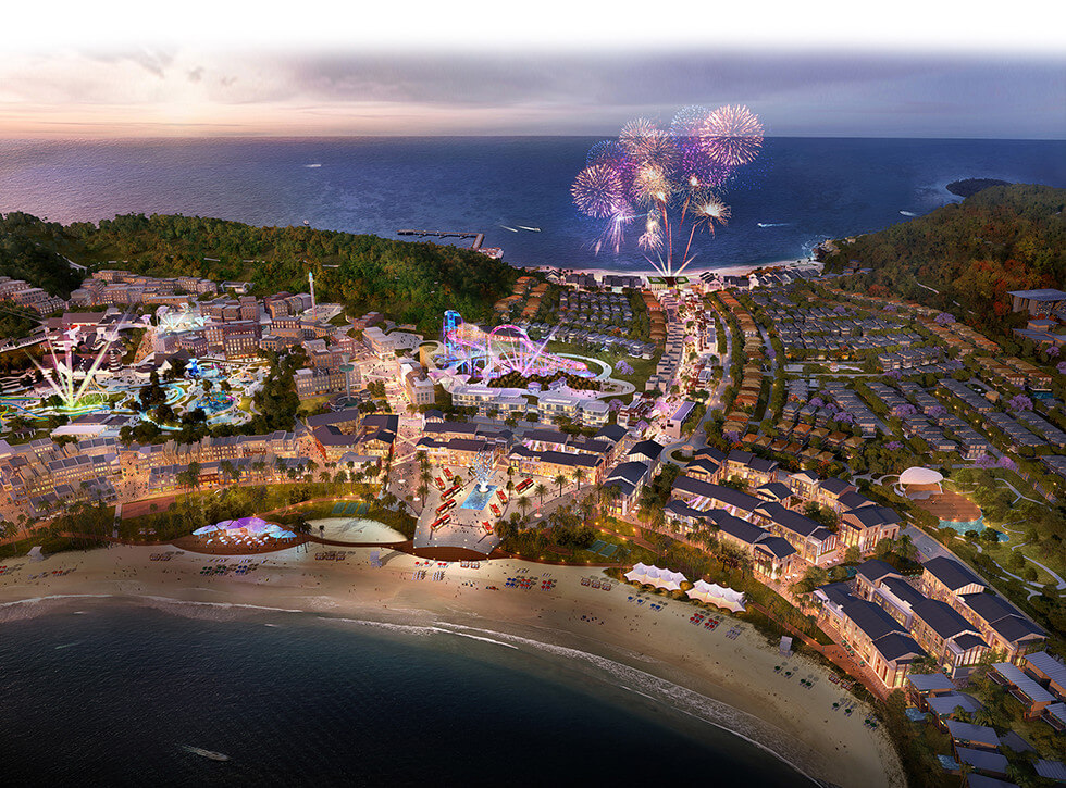 Hon Thom Paradise Island is built with the "island that never sleeps" model, with entertainment centers, cuisine, and clubhouses always ready to serve residents 24/7.