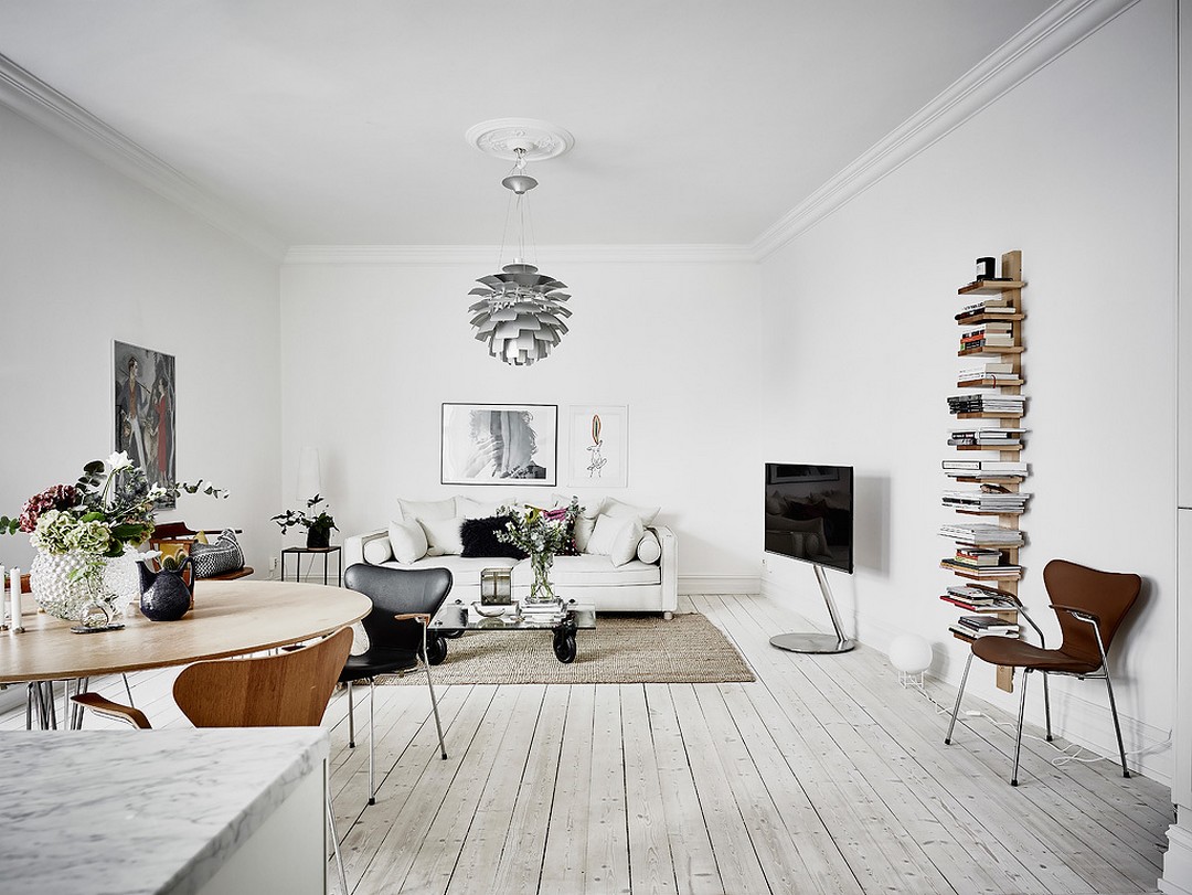 The woods used in Scandinavian design are typically light and light-colored woods, such as teak, oak, ash, and pine.