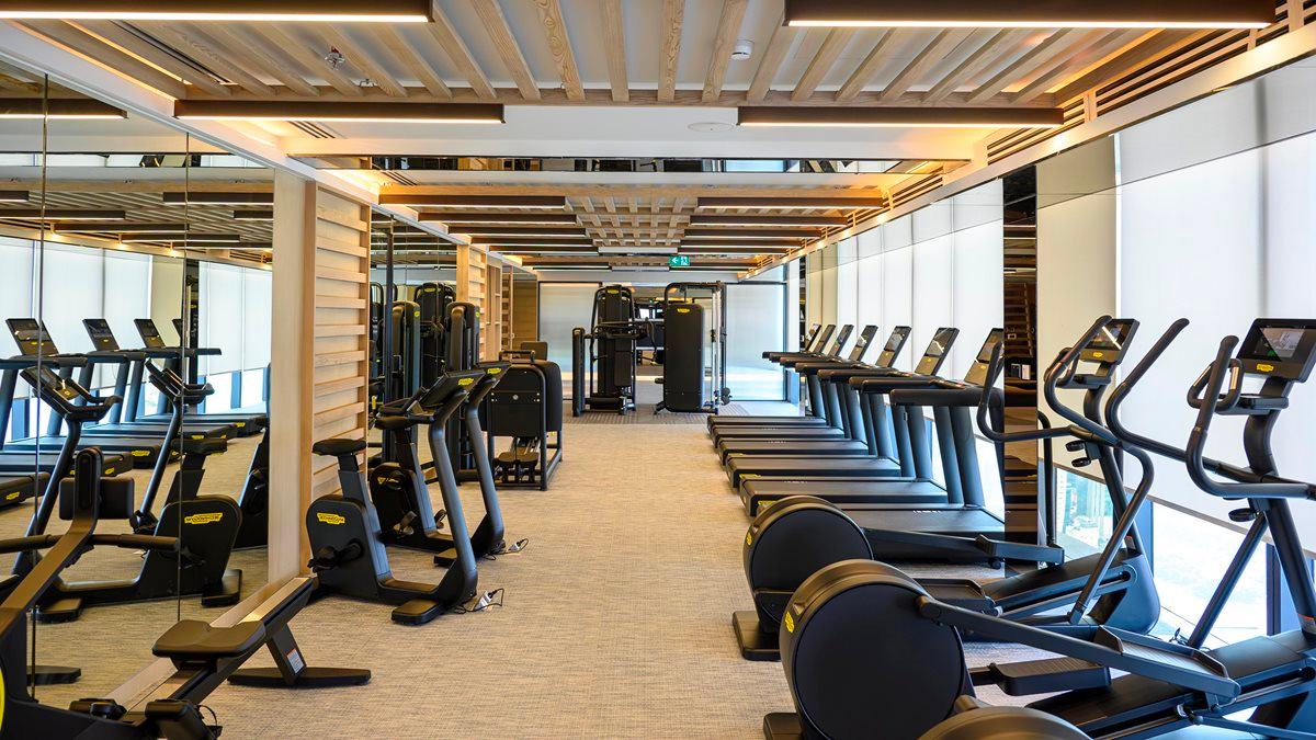 The most modern gym equipment system has now been arranged and ready for residents to move in.