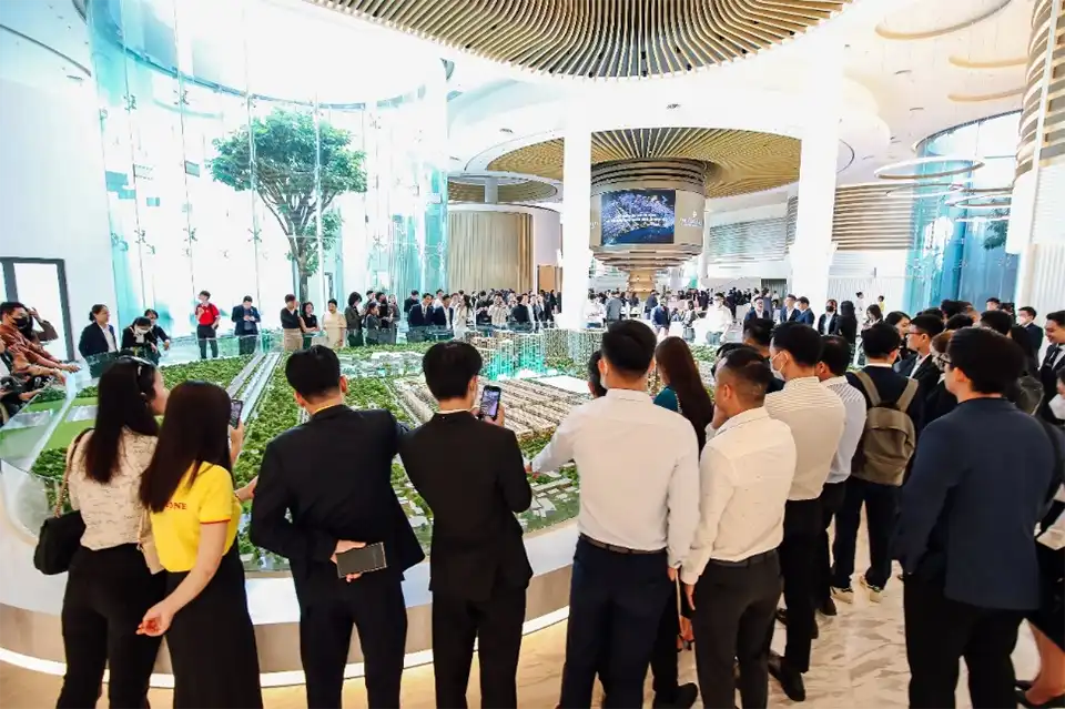 The Global City attracts attention from many customers. Photo: Masterise Homes