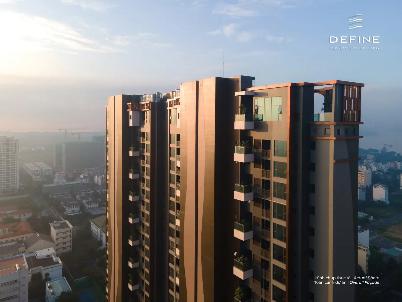 Define luxury apartment project of investor Capital Land