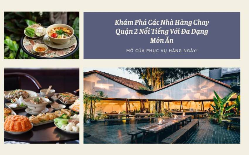 Vegetarian restaurant in District 2
