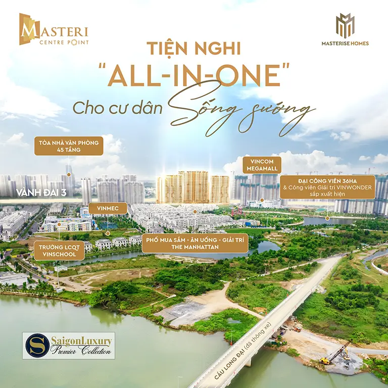 Comfortable life at Masteri Center Point, Masterise Homes District 9
