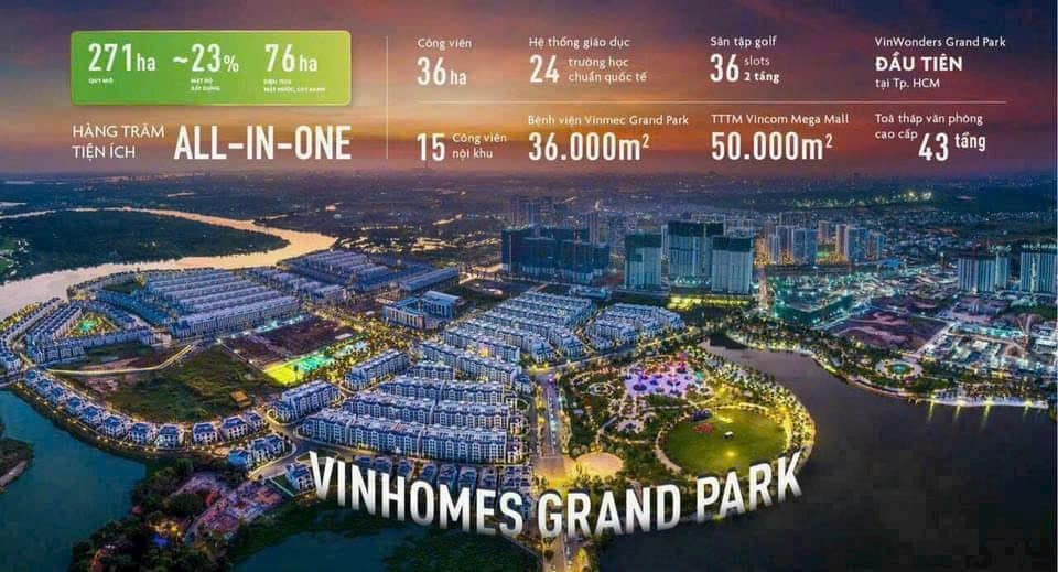 Masteri Center Point is the most luxurious Compound apartment complex in Vinhomes Grand Park urban area, District 9