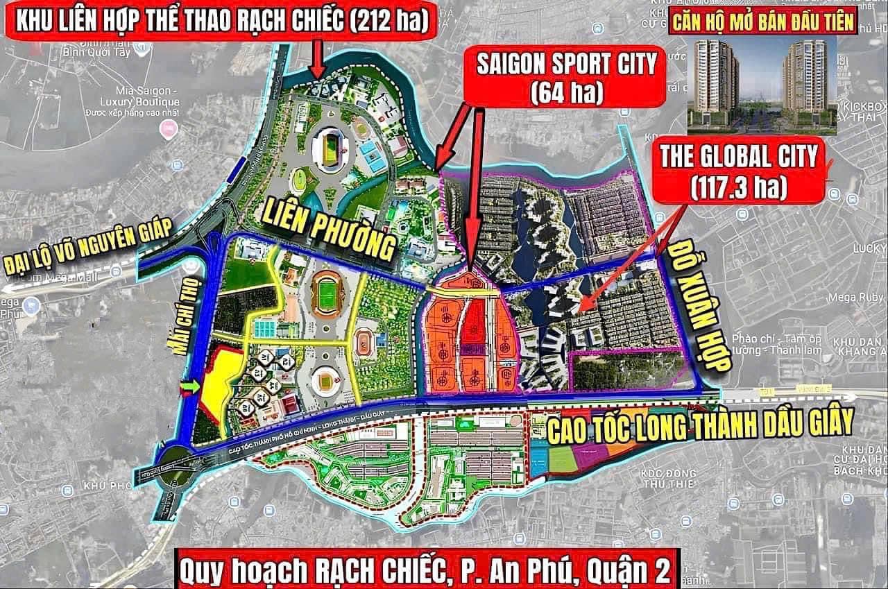 Real estate investment focus in An Phu ward
