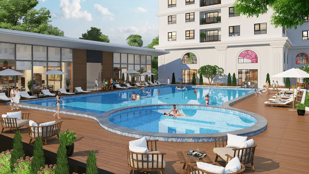 Amenities of Eco Lake View 32 Dai Tu apartment