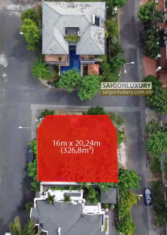 3-frontage corner lot Eden Thảo Điền